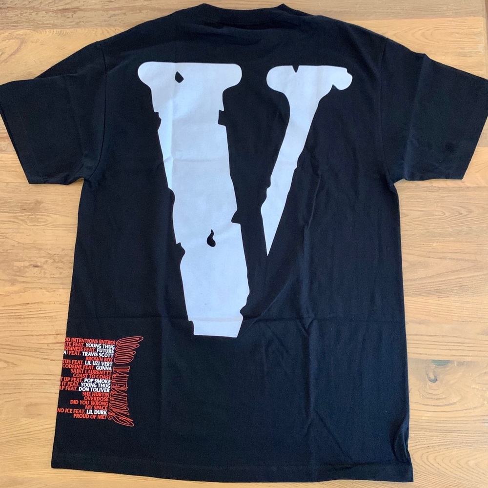 Vlone x Nav Good Intentions Tee Black